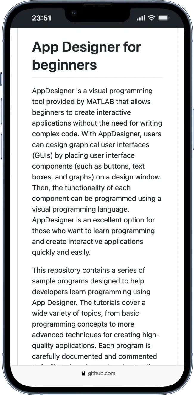 App Designer for Beginners